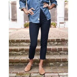 Frank & Eileen Navy Straight Leg Pants